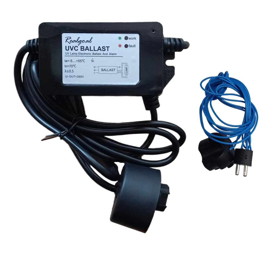 Realgoal Electrical Ballast for 55W PHILIPS Lamp, Replacement Ub55p, Copper Material