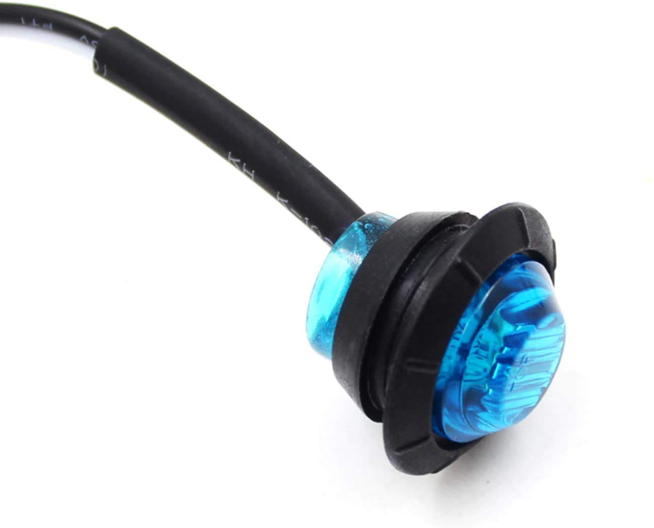 10 Pack Waterproof Marine Boat Led Lights, Led Underwater Lighting, Utility Led Interior Lights Navigation Lights Deck Courtesy Lights 12V For Yacht Boat Fishing Pontoon Sailboat Kayak (Blue)