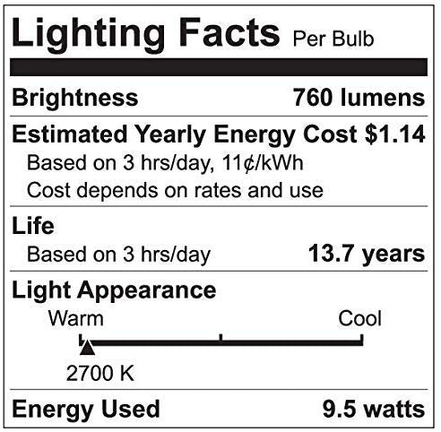 Ge Lighting Cync Smart Light Bulbs, Bluetooth Enabled, Alexa And Google Home Compatible, Soft White (2Pack), Packaging May Vary