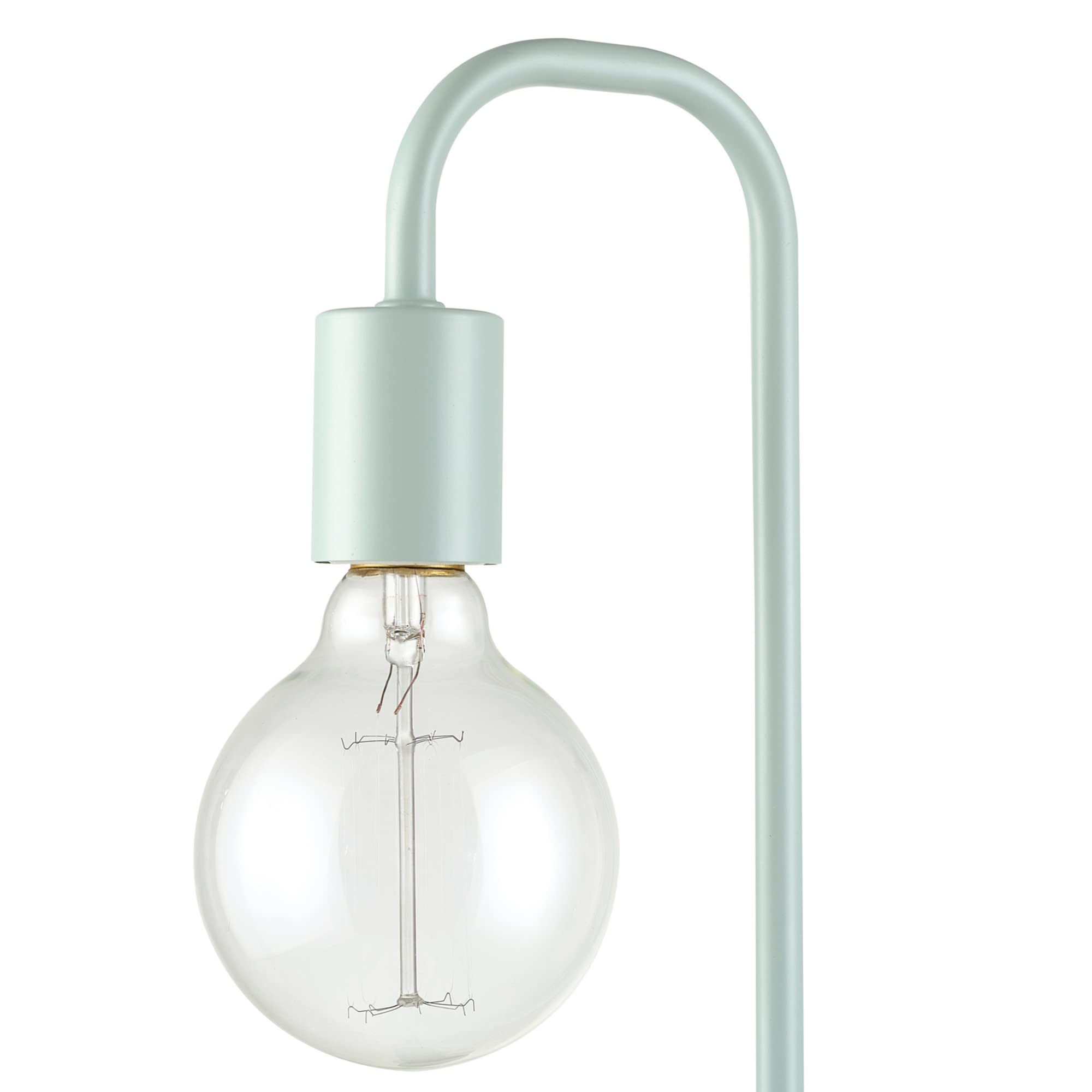 Globe Electric 65509 18'' Table Lamp, Matte Pale Mint, Table Lamp For Living Room, Home D  Cor, Lamps For Bedrooms, Room D  Cor,