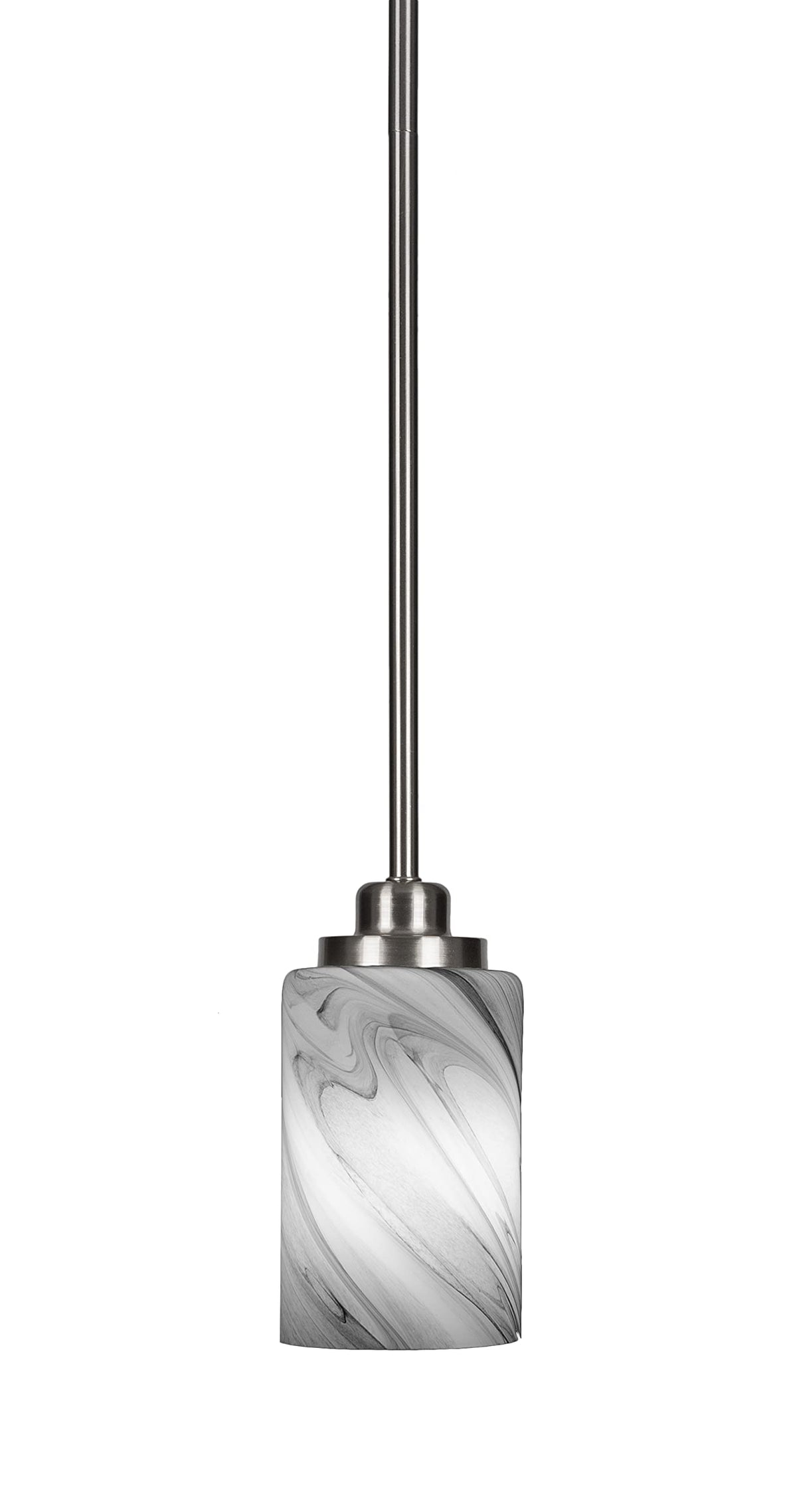 Odyssey 1 Light Mini Pendant in Brushed Nickel (2601-BN-3009)
