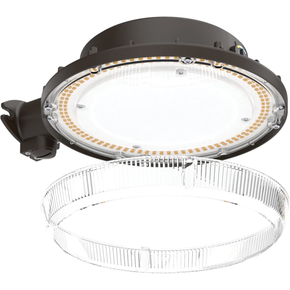 Lithonia Lighting Bgs P2 Sww2 Mvolt Pe Ddb M2 Outdoor Led Sww Photocell Security Light  Dark Bronze  Switchable