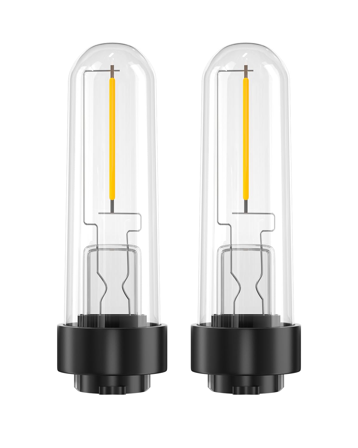 TrustWheel Solar Garden Light Replacement Bulbs, Warm White 3000K 0.5W Outdoor Fence Light Bulbs DC 3V for Yard Landscape Path L