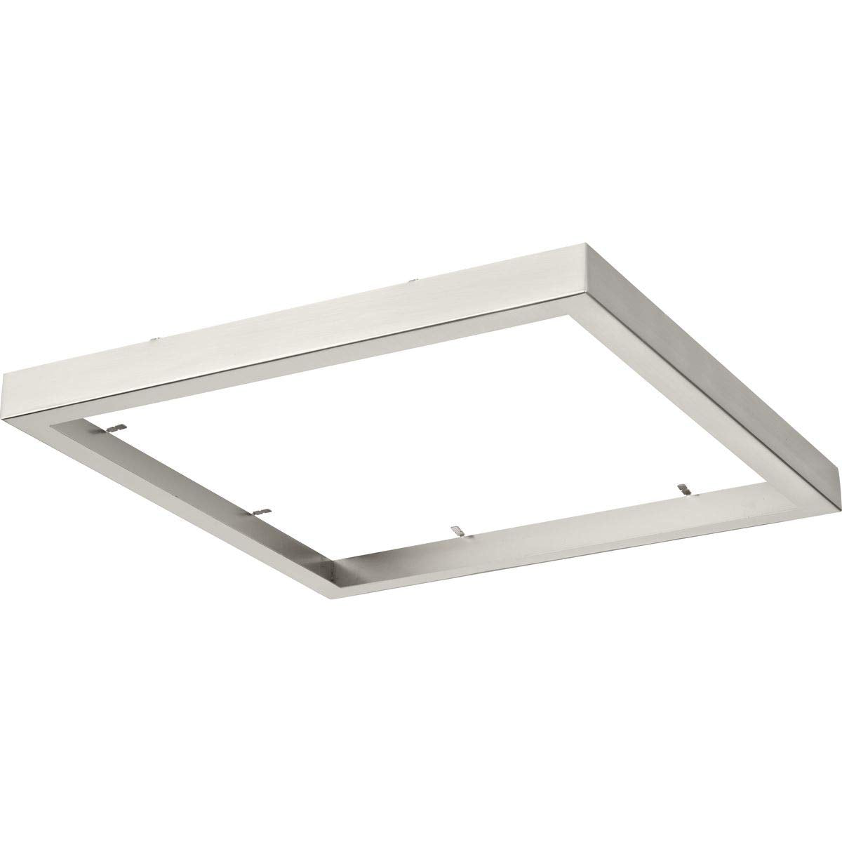 Progress Lighting Everlume Collection Brushed Nickel 14 Square Trim Ring