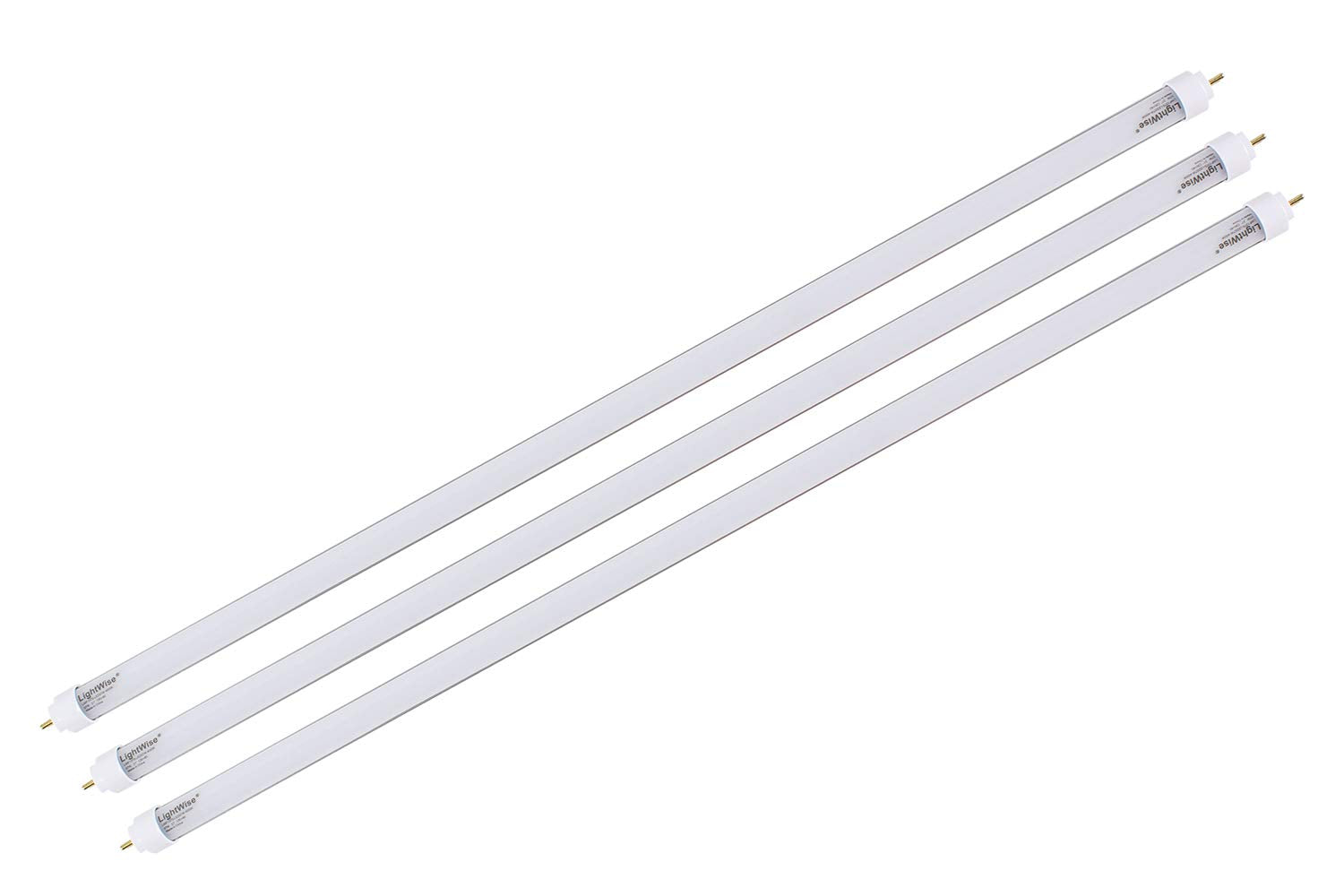 Lightwise Lwl7W40-F13T5 21&quot; Direct Replacement Led Tube, 7-Watt, White, 4000K, Retrofit 13W T5 Fluorescent Tube Of Your Uncder-Cabinet Lights 50% Energy Saving, Replace Directly Set Of 3