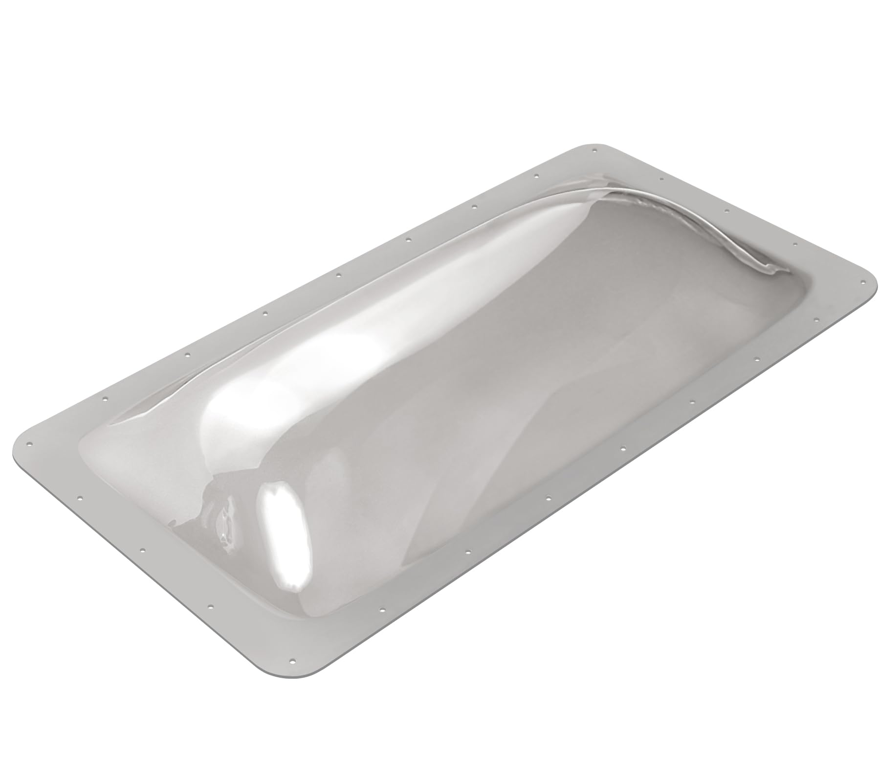 XMK RV Skylight Replacement Cover, 14" x 30", Smoke Gray, Impact Resistant Polycarbonate, Model RV Skylight-014