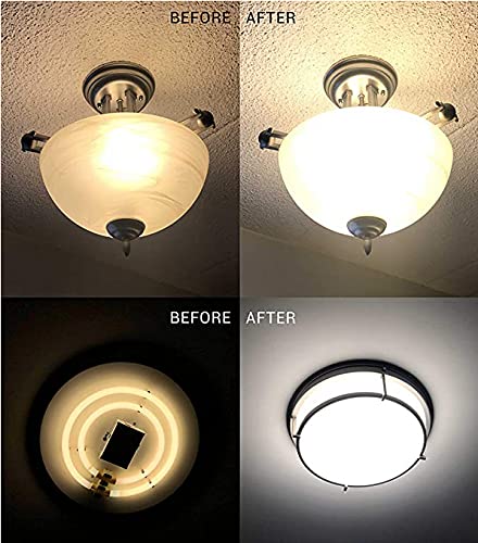 Legental Dimmable LED Light Engine, 17W, 1200LM, 4000K, 4in PCB Size, Alloy Steel, Retrofit Light Kit for Ceiling and Garden Lights