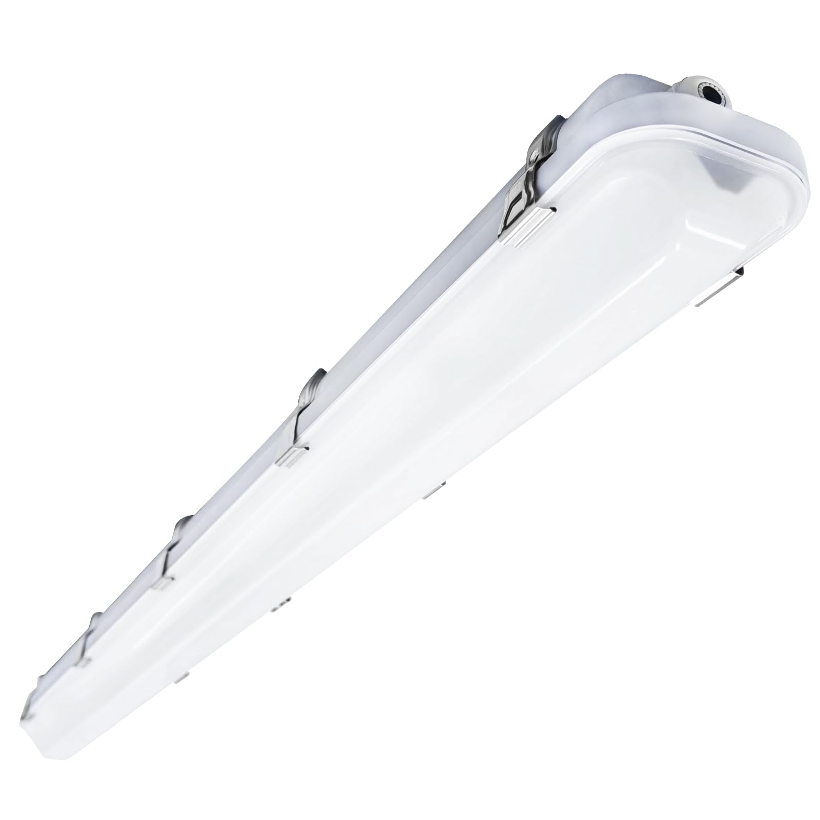 JTT LED Vapor Tight Light 60W/50W/40W 7800lm (180W Eq.), Waterproof LED Outdoor Shop Light 6000K/5000K/4000K IP65 Vapor Proof Fi