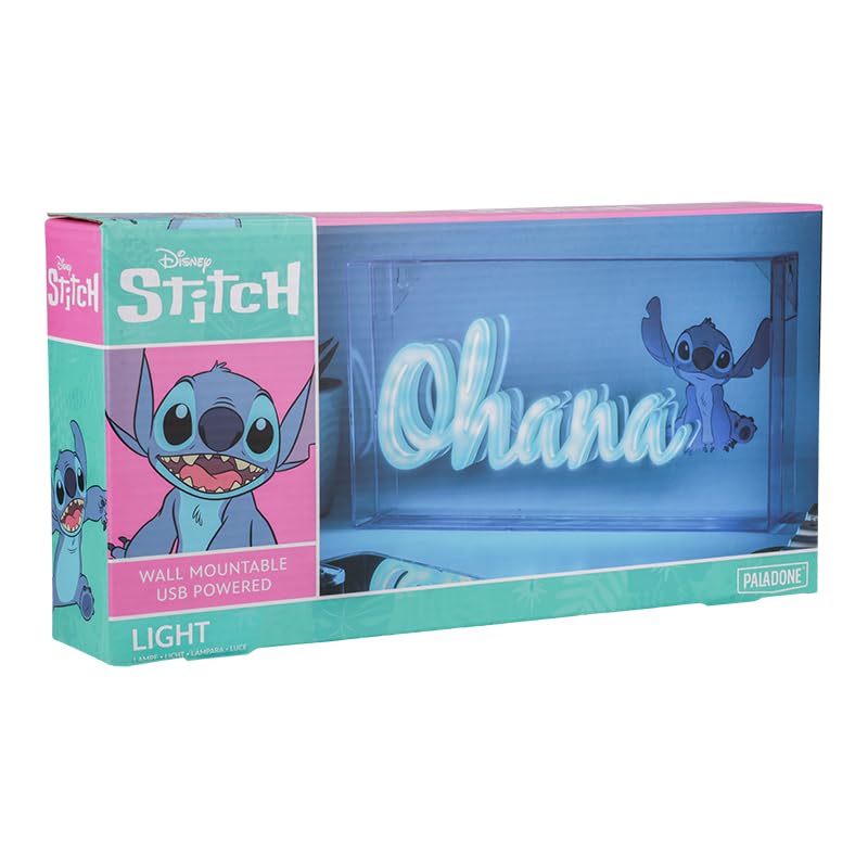 Stitch Ohana LED Neon Light