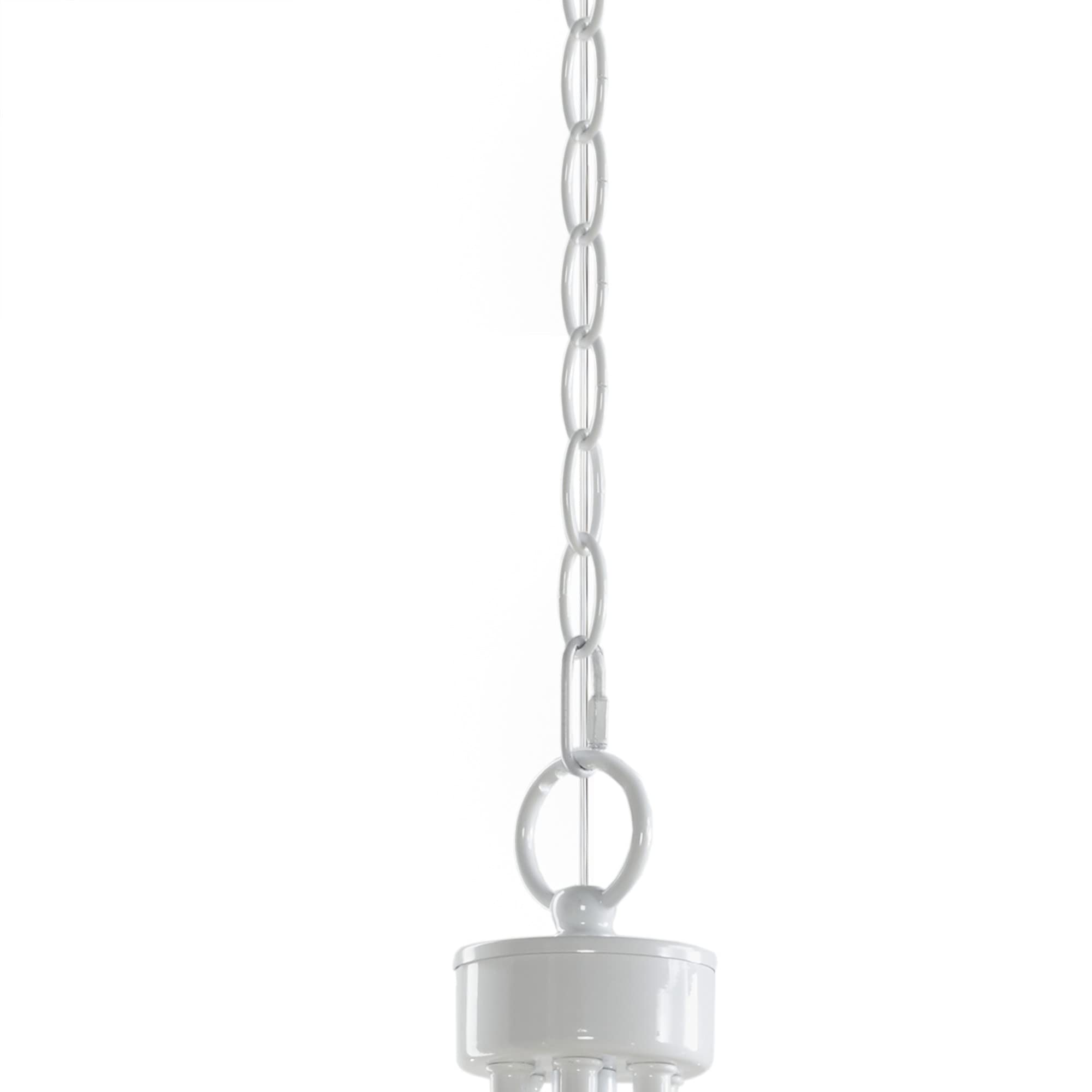 510 DESIGN Ellie Chic Transitional Chandeliers for Bedrooms, Adjustable Dining Ceiling Mount Light Fixture, 6 Bulbs Candelabra S