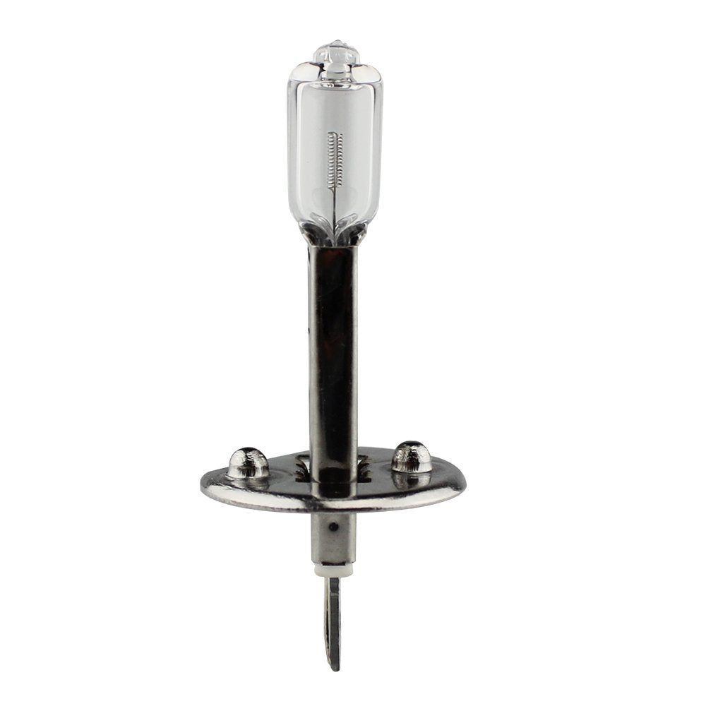 Voltage Automotive H1 12258 Headlight Fog Light Bulb (10 Pack) - Standard Replacement For High Beam Low Beam Fog Lights