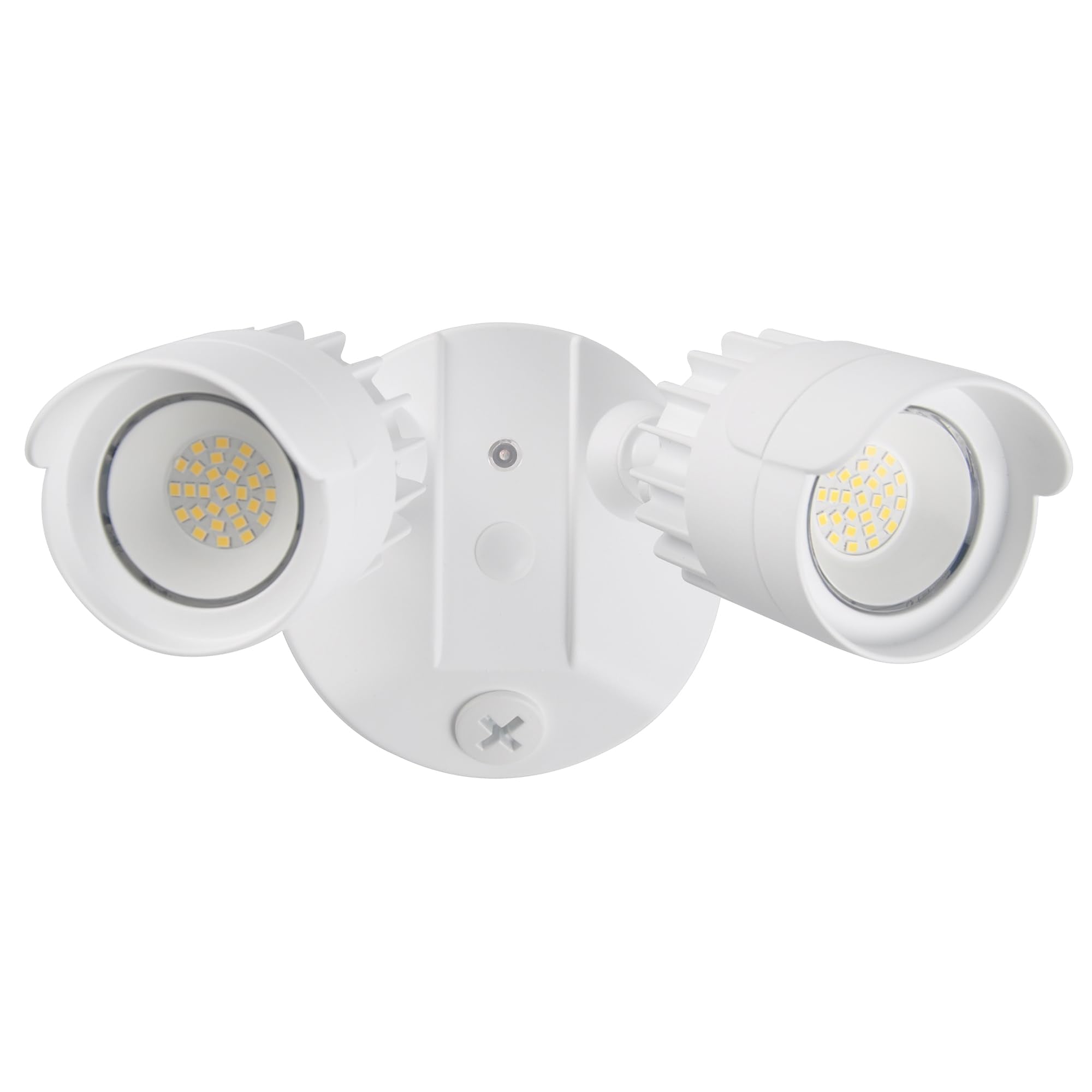 LUXFLY LED Flood Lights Outdoor, 34W 3500LM Dusk to Dawn Dual-Head Flooflight, IP65 Waterproof Exterior Security Lights, Wall Li