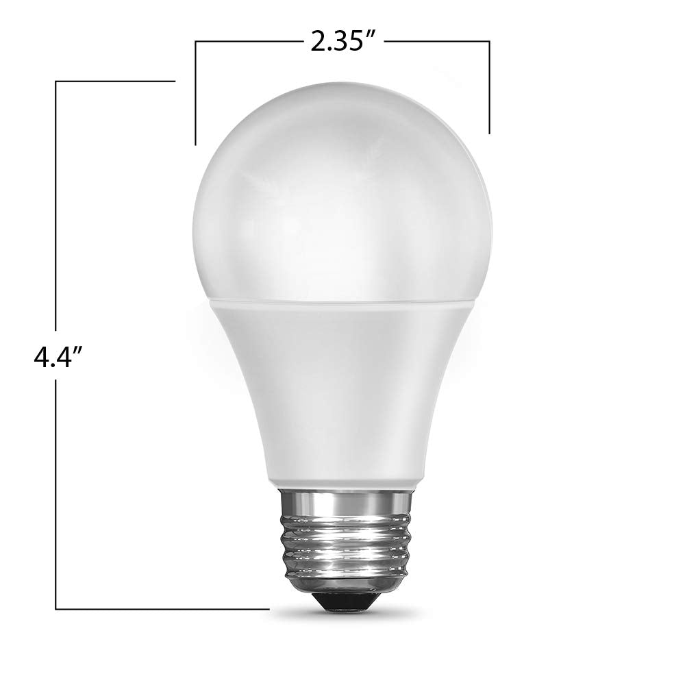 Feit Electric A19 E26 (Medium) Smart Wifi Led Bulb Color Changing 60 Watt Equivalence 1 Pk