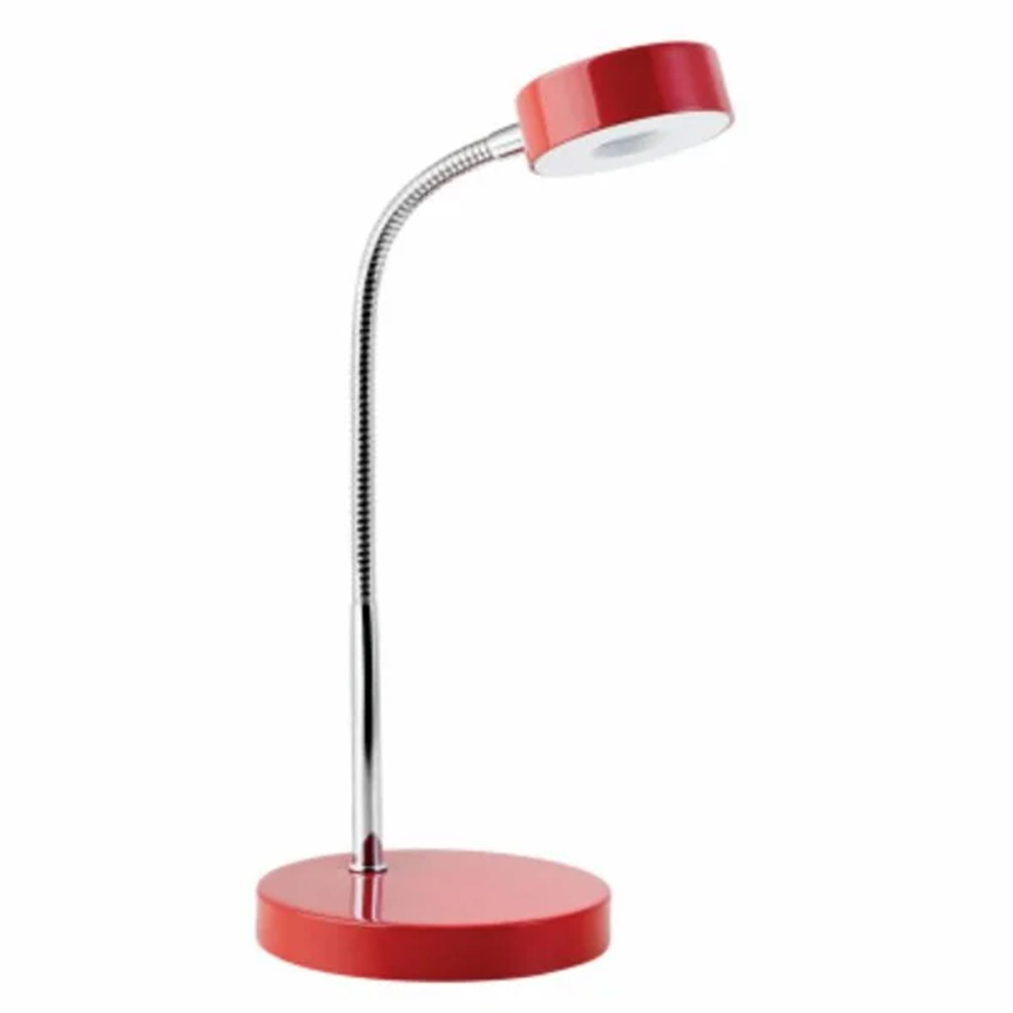 Globe Electric Company 12644 Led Desk Lamp, 52.4&quot; X 5&quot; X 15.75&quot;, Red
