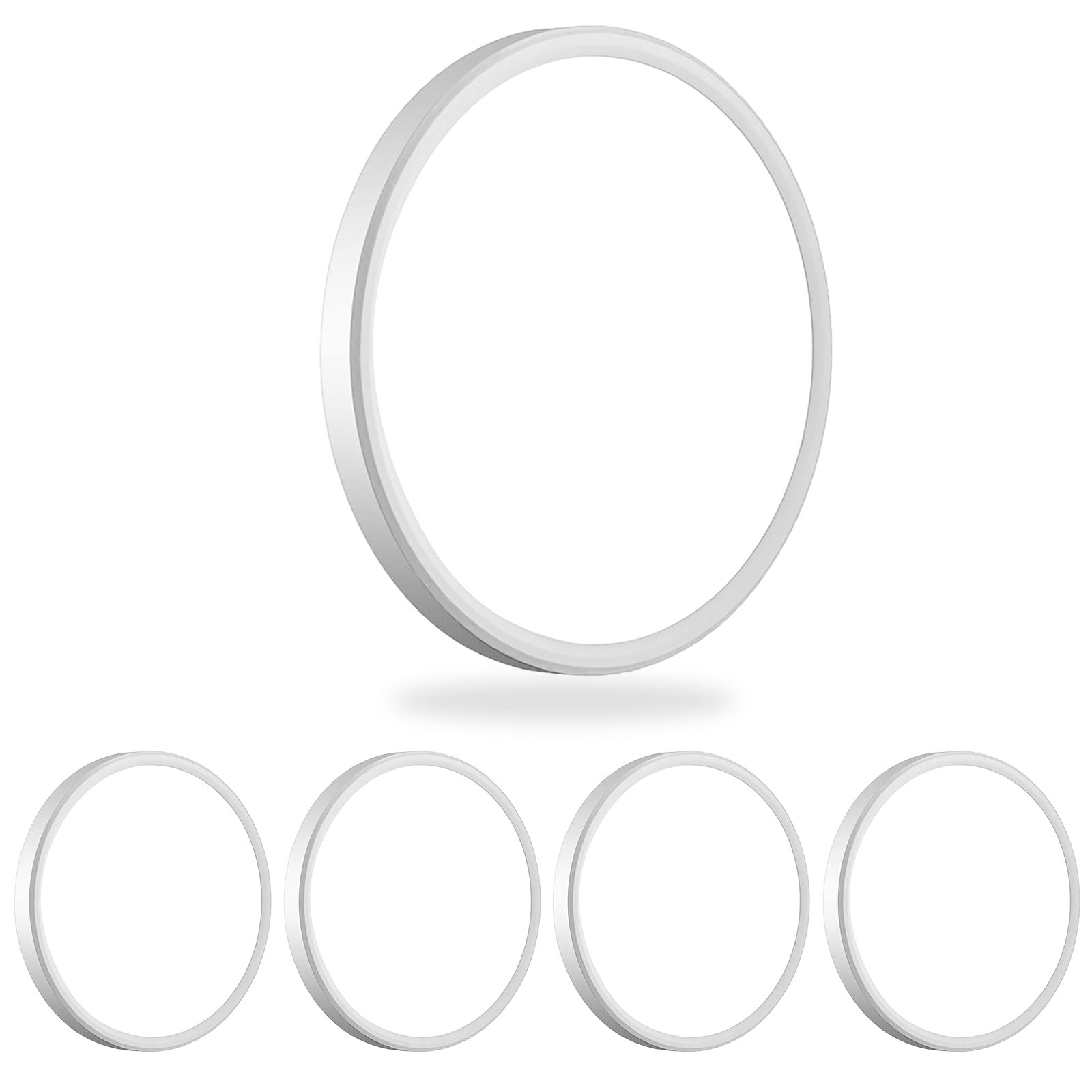 MODERN 4-Pack Super Thin 9inch 2800lm Flush Mount LED Ceiling Light White, 5000K Daylight, Ceiling Light Surface Mount for Bedro