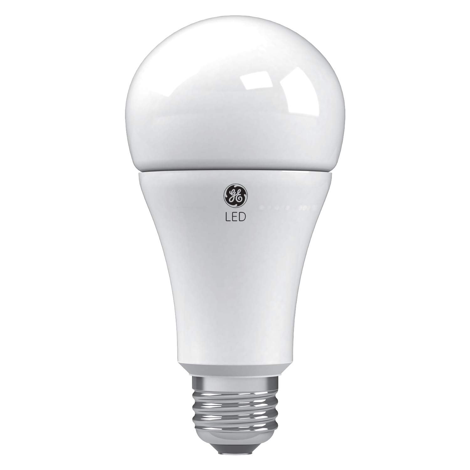 Ge Lighting 24096 Daylight Replacement A21 Bulb Medium Base, 3-Way Led 30/70/100-Watt, 1 Count (Pack Of 1)