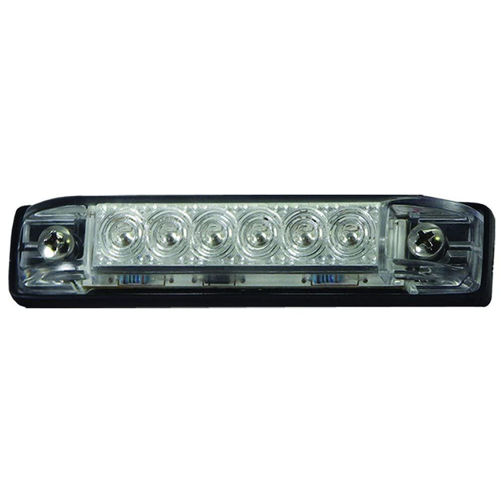 T-H Marine LED Slim Line Utility Strip Light, 8-Inch, Clear White, Mod ...