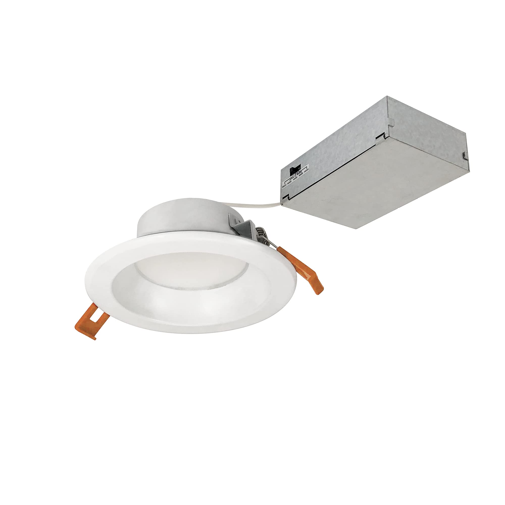 Nora Nlth-41Tw-Mpw Theia Led Downlight With Selectable Cct (2700K/3000K/3500K/4000K/5000K), No Housing Required (4'')