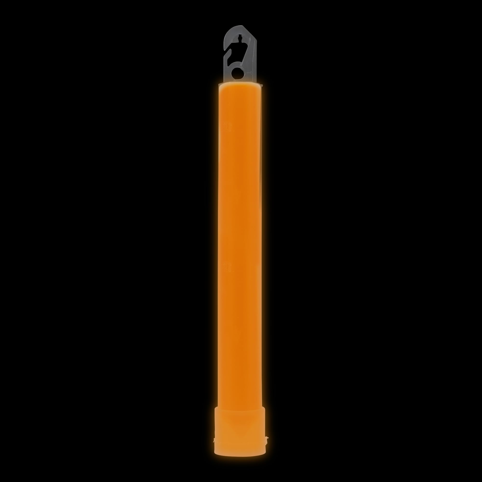 Cyalume 6" Military Grade Orange Glow Sticks - 10 Pack, 8 Hour Duration, Premium Bright ChemLight, Plastic Material