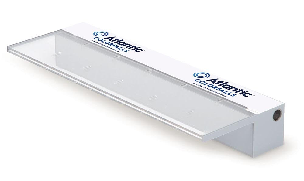 Atlantic Water Gardens Cf24B Lighted Waterfall Spillway, 24-Inch, Ice Blue Colorfalls