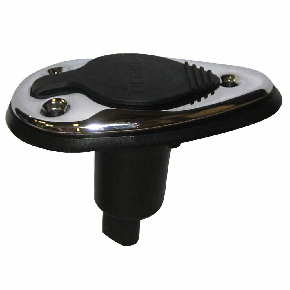 Perko Stainless Steel 2 Pin Threaded Collar Pole Light Mounting Base - One Size
