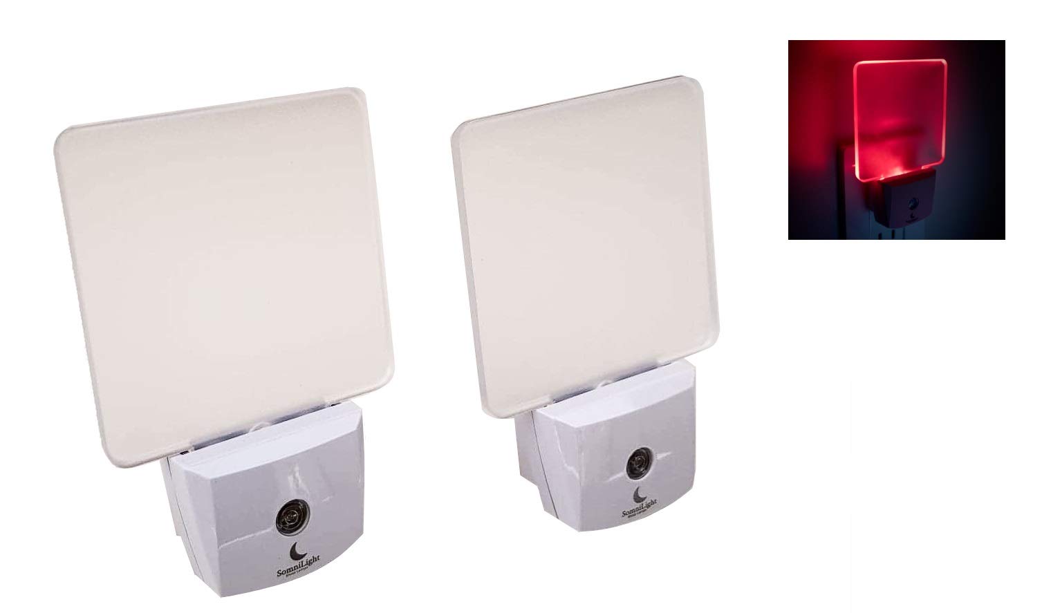 SomniLight Red Night Light (2 Pack)