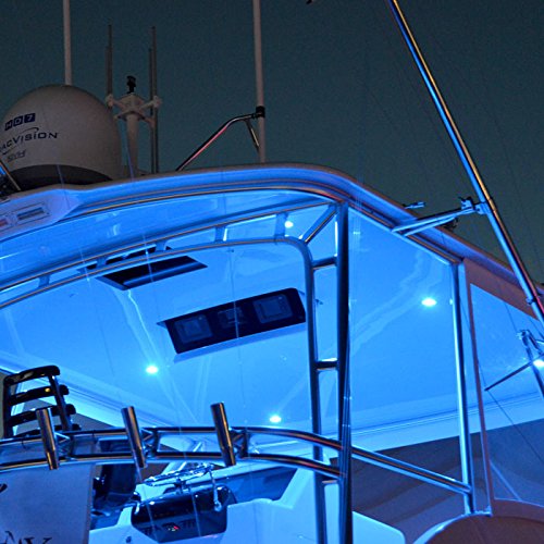 Lumitec 113127 Mirage Led Exterior Or Interior Down Light, Flush Mount, White Bezel, Spectrum Rgbw