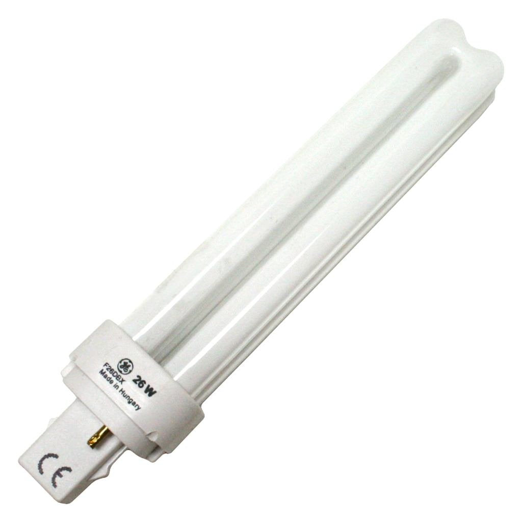 Ge Lighting 97602 1710-Lumen Warm White Cfl Light Bulb, G24D-3 Base, 1-Pack