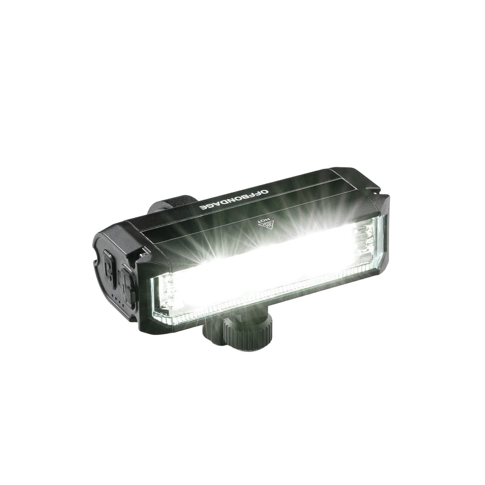 OFFBONDAGE Bike Light Bar for Ebike  900 Lumens Rechargeable Front Light with 2000mAh Battery  IPX5 Waterproof  5 Modes Bicycle Headlight for Commuting  Night Riding  Cycling
