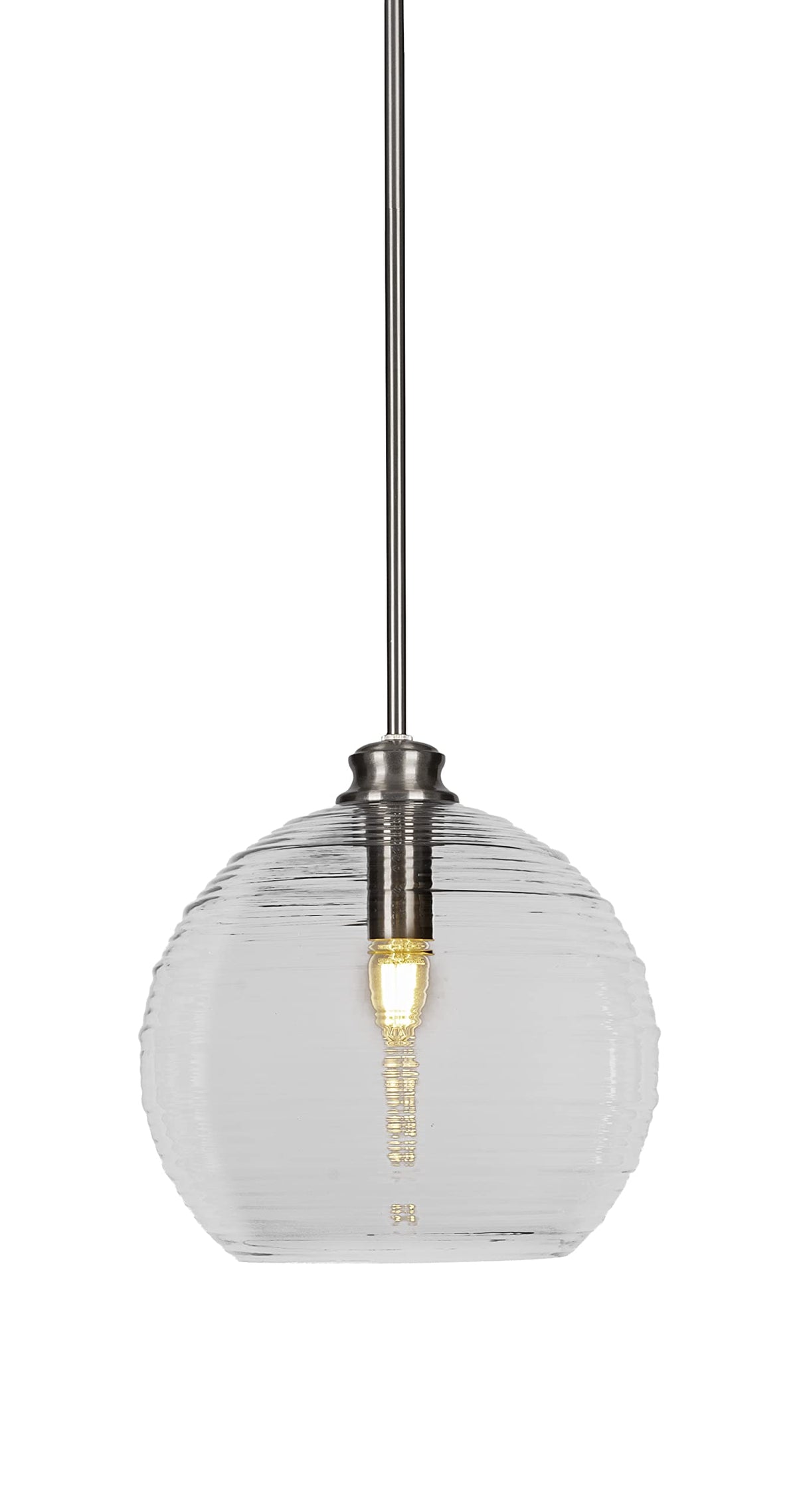 Malena 1 Light Pendant in Brushed Nickel (71-BN-5130)
