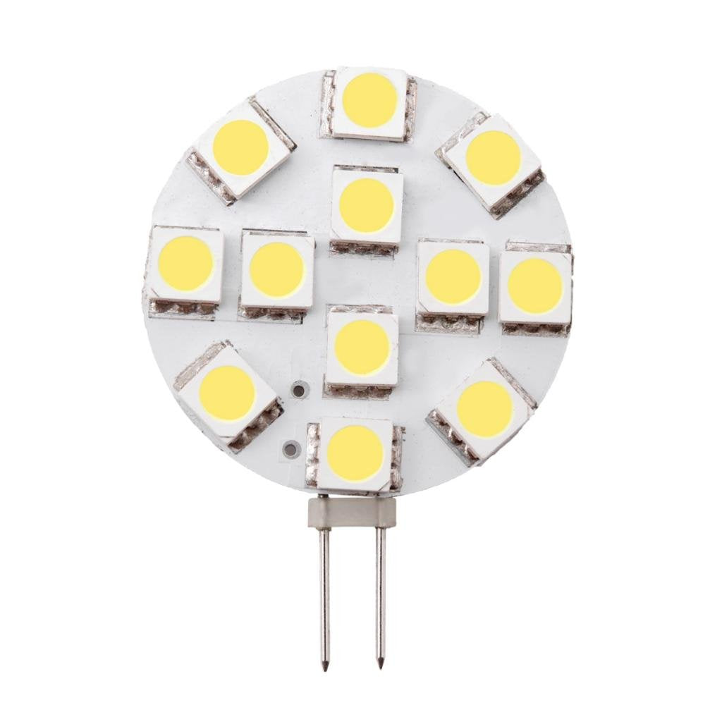 Dream Lighting 12V Dc Led G4 Bulb, 1.9W Cool White, Dimmable, Pack Of 6