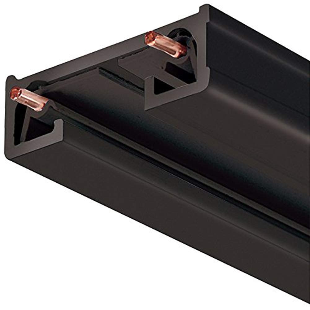 Juno R4BL LED Surface Trac Section Trac-Lites, 44-Inch, Metal, Black