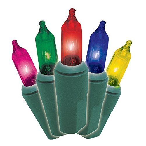 Brite Star 150 Count 8-Function Chasing Light Set - Outdoor String Lights with Twinkling  Flashing  and Steady On Modes - Ideal for Christmas Tree and Outdoor Christmas Decorations  Multi