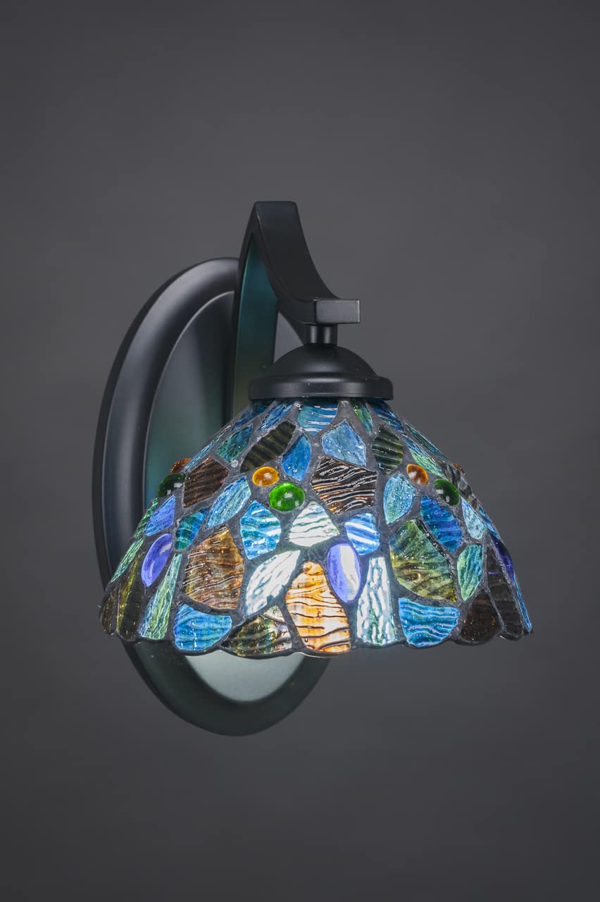 Zilo 1 Light Wall Sconce In Matte Black (551-Mb-9955)