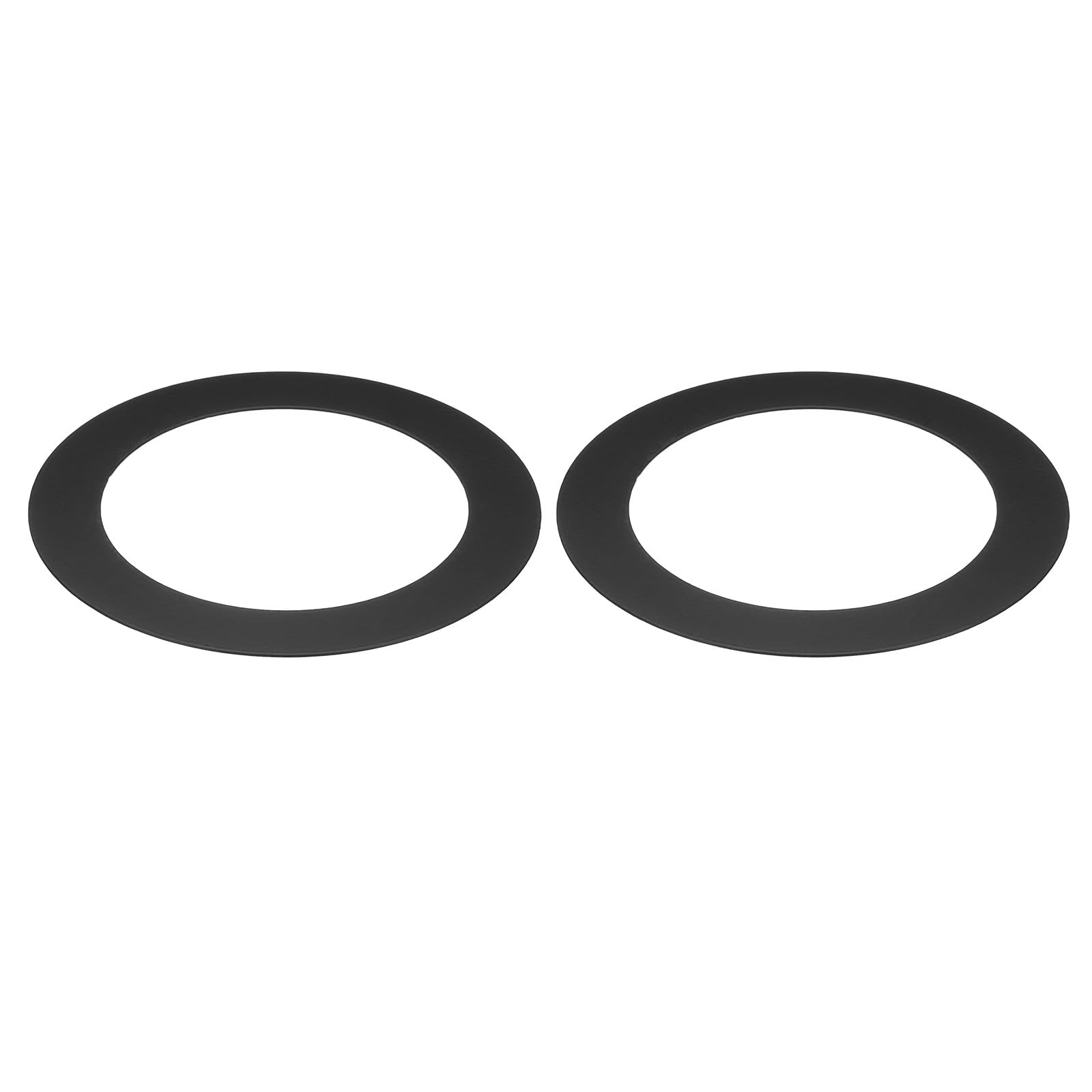 PATIKIL Metal Goof Trim, 2 Pcs 4.72'' OD 3.39'' ID Circular Ceiling Light Trims Recessed Light Cover Ring for Recessed Can Downl
