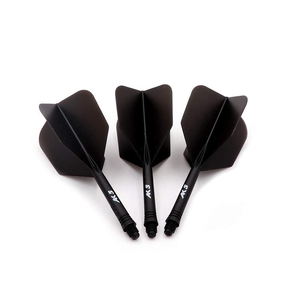 CUESOUL Integrated Dart Shaft and Flights Standard Shape,Set of 3 pcs Unique Designed Pattern