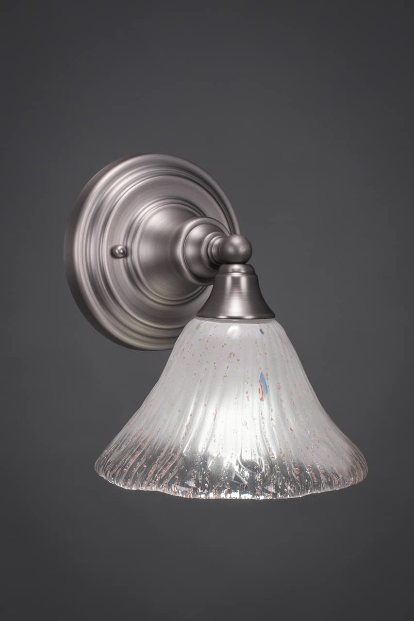 Toltec Lighting 1 Light Wall Sconce In Brushed Nickel (40-Bn-751)