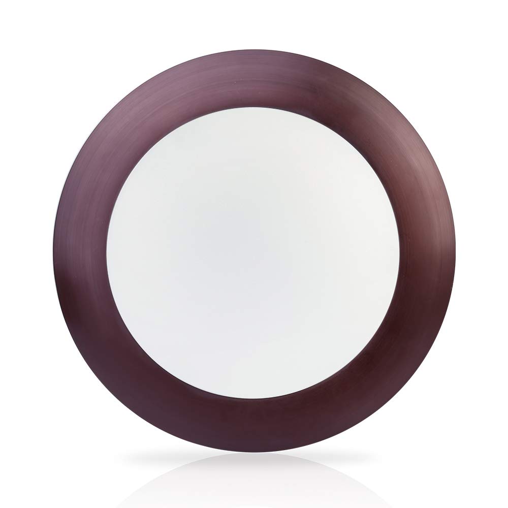 ECOELER 6 Inch Dimmable LED Disk Light, 16.5W, Aluminum Baffle, 3000K Warm White, Model CDR615, Flush Mount, 100