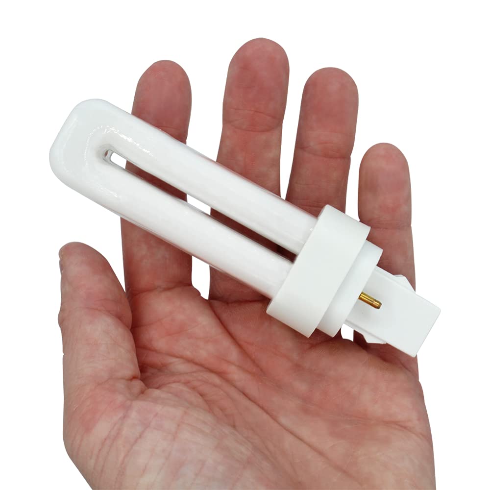 lumenivo 13W Quad Tube Fluorescent Lamp, GX23-2 Base, 810 Lumens, 4 Pack, Cool White 3500K