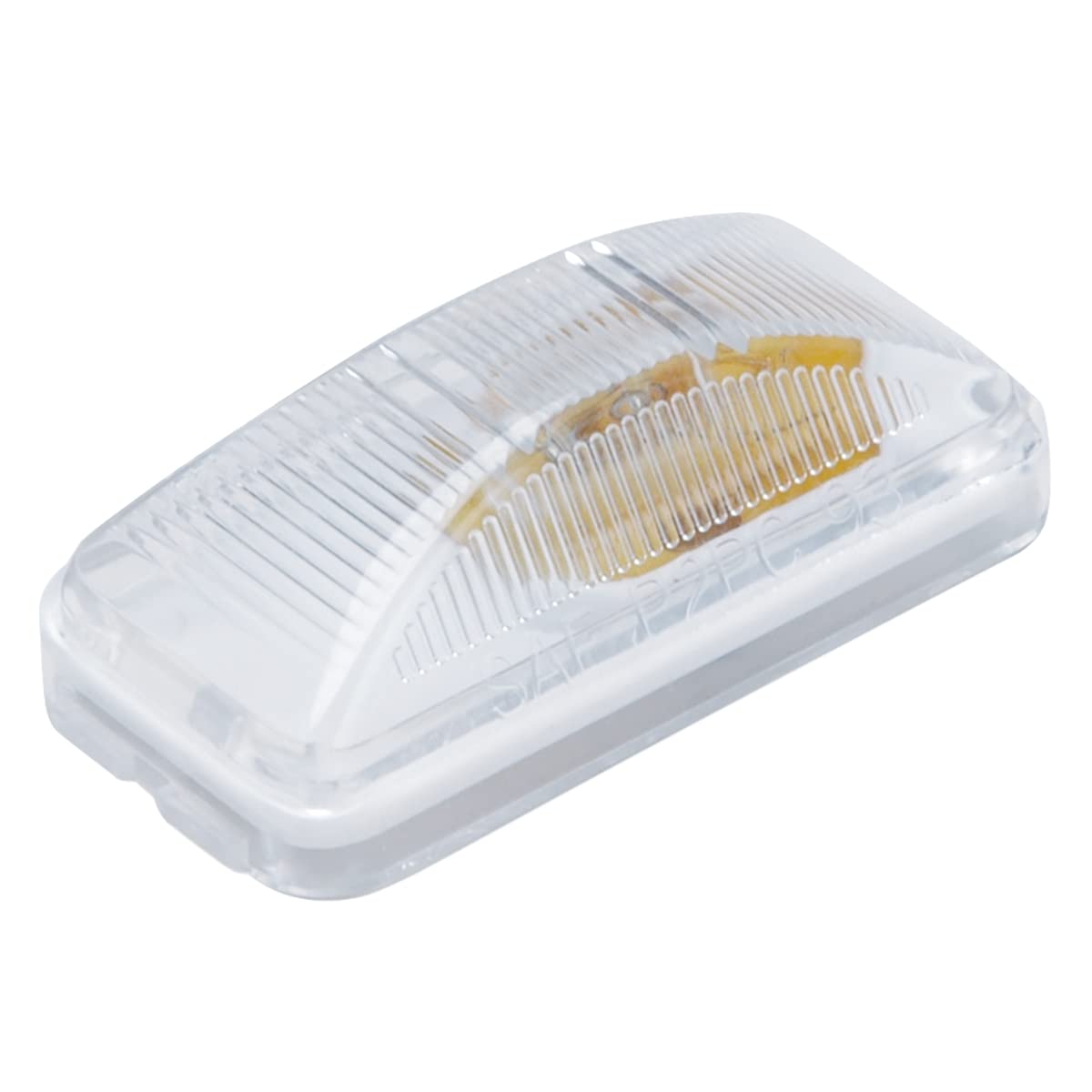 Roadpro Rp-175C Clear 2.5-Inch Sealed License Plate Light With 1 Bulb Truck Trailer Multipurpose Vehicle Utility Light With 2-Pl