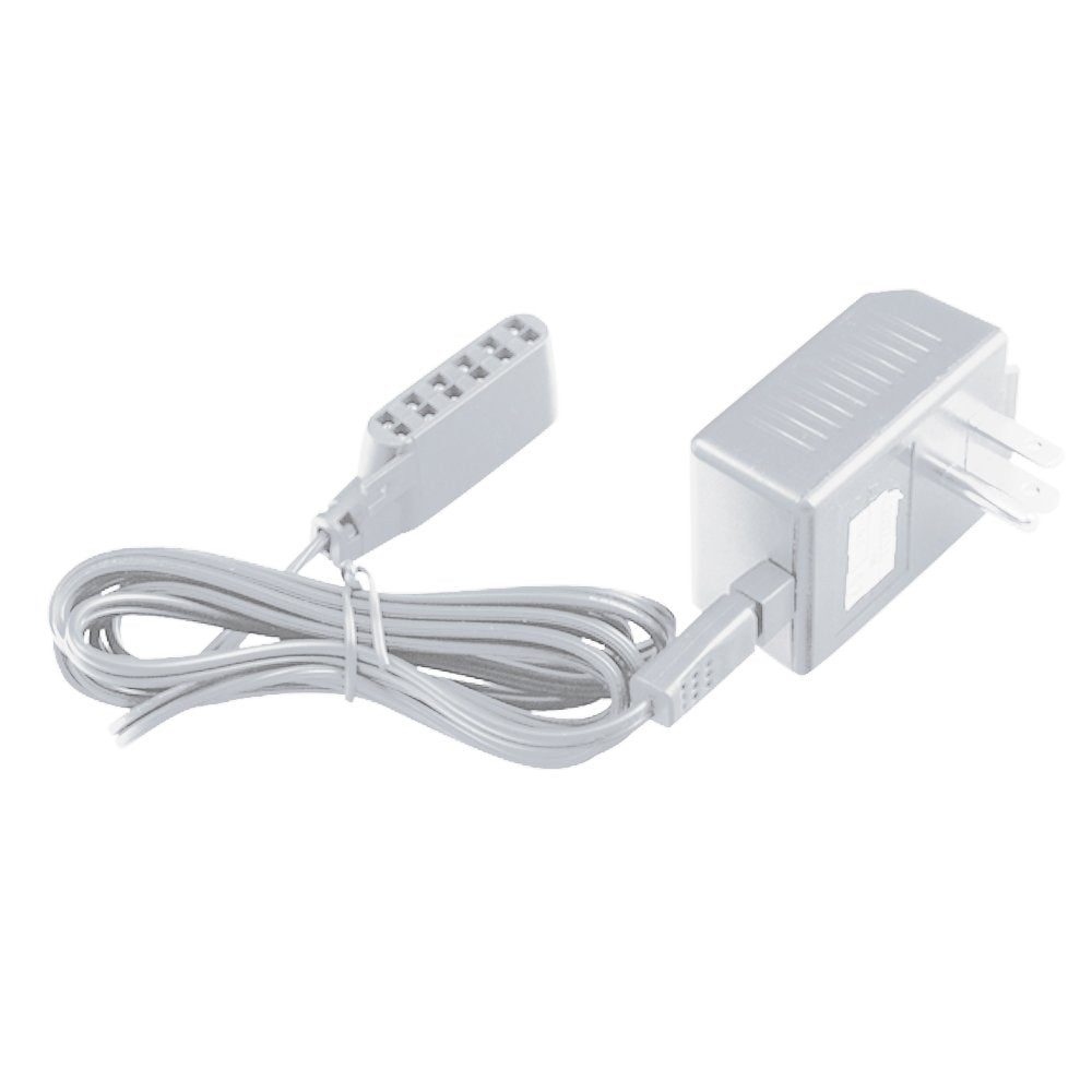 Jesco Lighting XF60P3-WH Transformer - 60W 12V AC Plug and Play, White Finish
