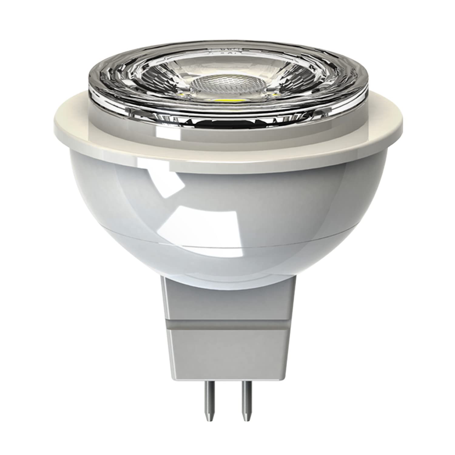 Ge Lighting Mr16 Indoor Floodlight Led Light Bulb, Gu5.3 Base, 50-Watt Replacement, Warm White (3-Pack)