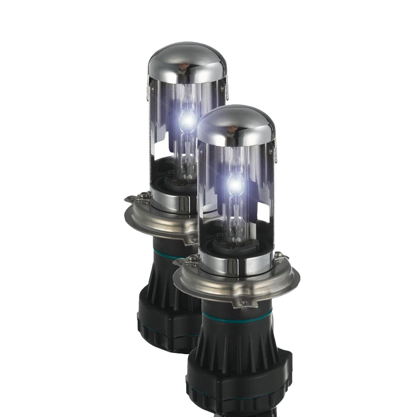 Xtremevision HID Xenon Bulbs - Bi-Xenon H4/9003, 4300K Bright White, Low & High Beam, 1 Pair