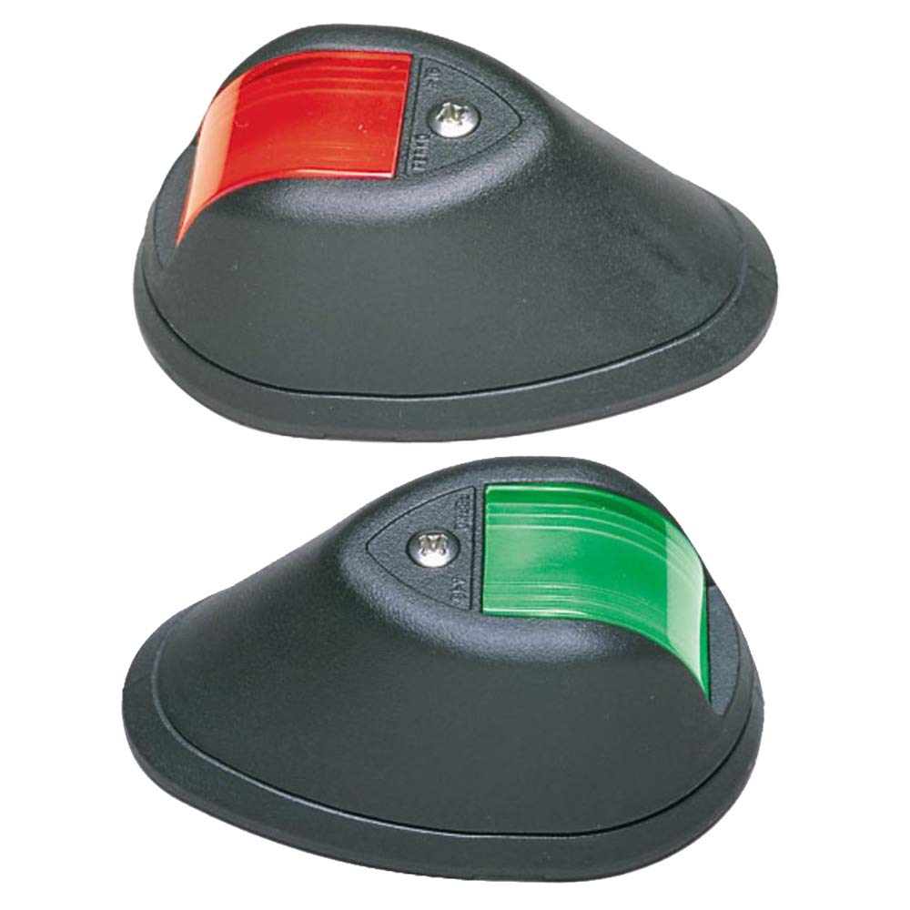 Perko Vertical Mount Side Lights - 12V - Model 0254B00DP1 - One Size - Black