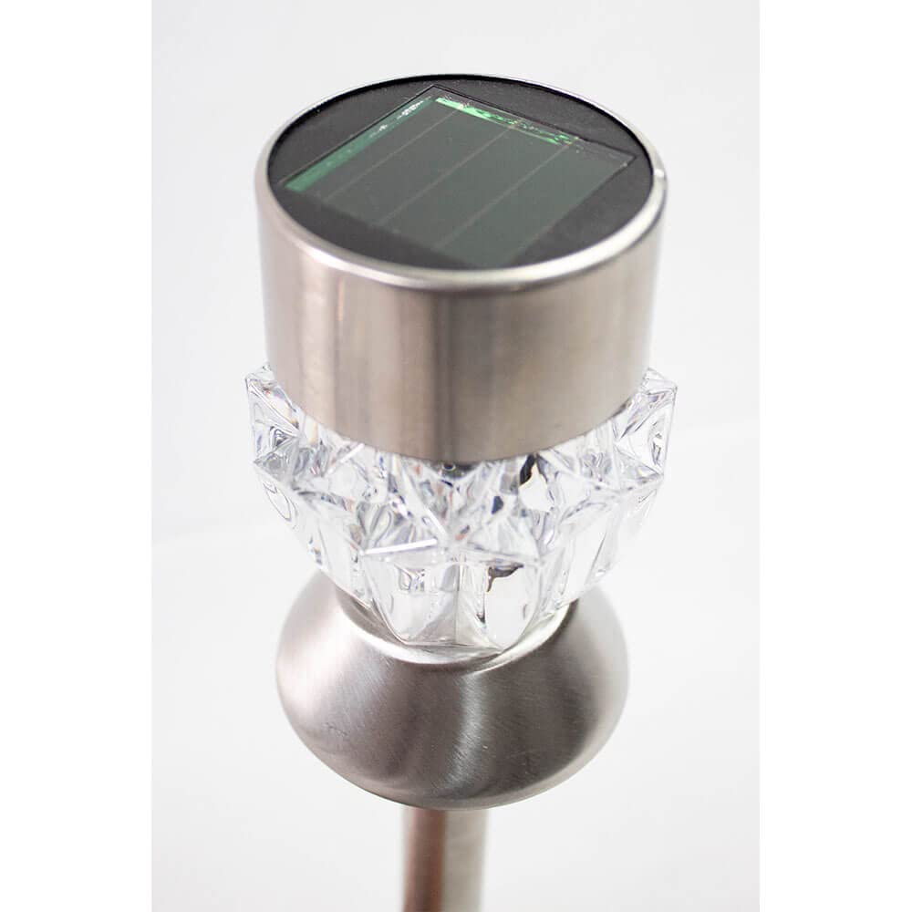 Advantage Distributors Crystal Effect Solar Power Garden Light Countertop Display