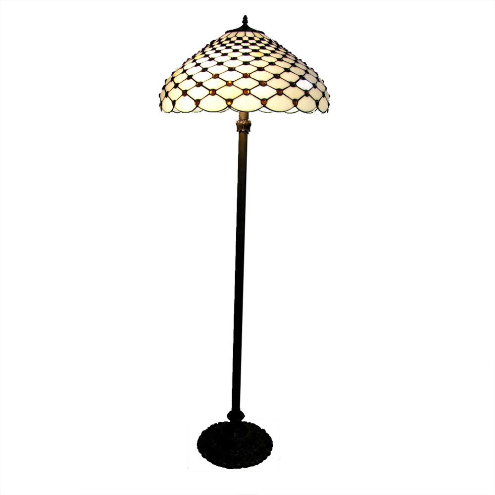 Whse of Tiffany F18941 Tiffany-Style Jewel Floor Lamp