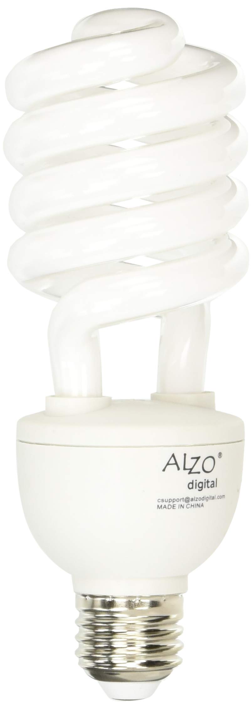 Alzo 27W Cfl Photo Light Bulb 5500K, 1300 Lumens, 120V