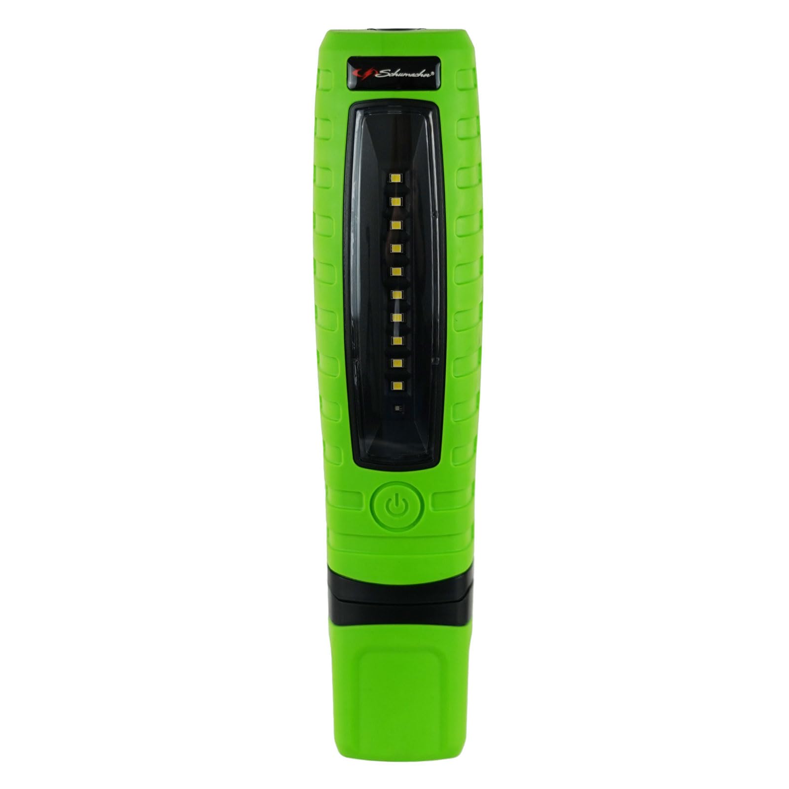 Schumacher Electric Sl360Gu Rechargeable Lithium Ion Led Work Light - Green - Cordless, 360-Degree Swivel, Multiple Lighting Options