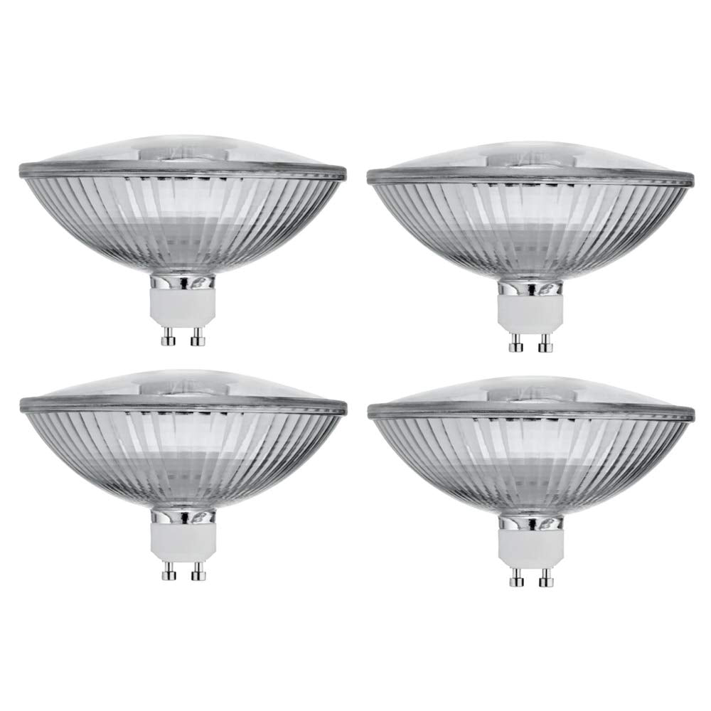 4 Pack 75R111/Gu10/Fl - 75 Watt Halogen R111 Reflector 120V- Gu10 Base (Twist & Lock) Glass Cover - 75W Flood Light Bulb Halogen