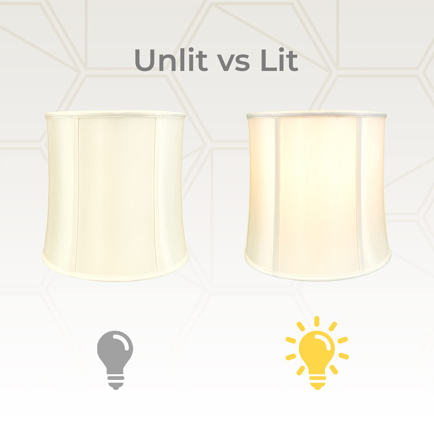 Royal Designs, Inc. Drum Lamp Shade, Bso-719-10Eg, 9 X 10 X 10, Eggshell